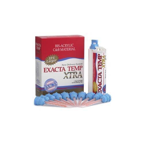 Exacta EXTA3.5 Temp Xtra Temporary Crown & Bridge Material Cartridge A3.5 50 mL Exacta EXTA3.5 Temp Xtra Temporary Crown & Bridge Material Cartridge A3.5 50 mL